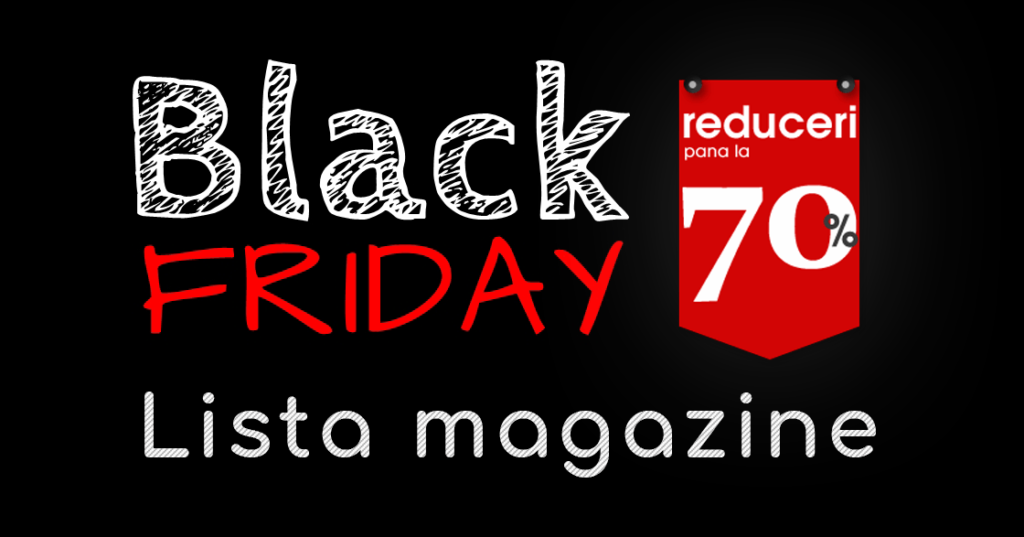 lista magazine black friday