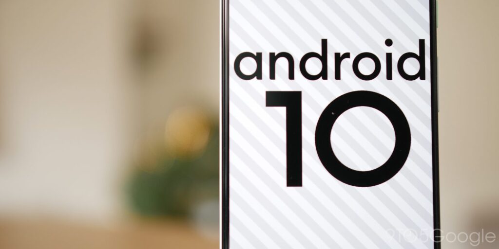 Android 10 light logo 1