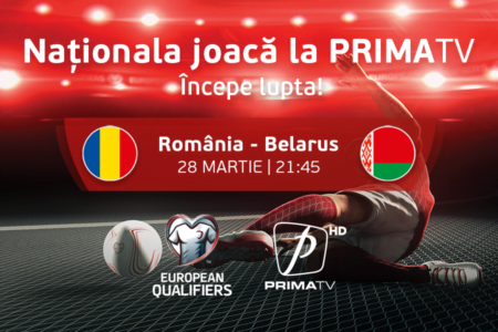 Romania Belarus online live meci din calificarile EURO 2024 transmis la tv pe postul de televiziune Prima TV