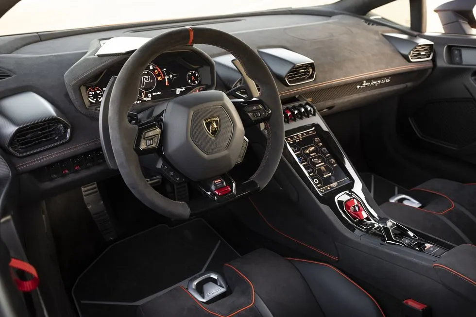 lamborghini interior