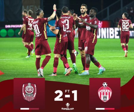 CFR Cluj învinge cu 2-1 Sepsi OSK, în prelungiri, şi trece pe locul 2 440972758 824525466371412 7252516097340401177 n