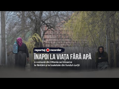 Înapoi la izvoare. O comună din Oltenia se întoarce la fântâni și la toaletele din fundul curții hqdefault 149