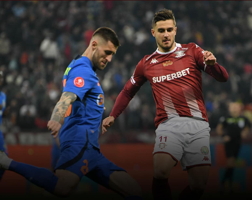 Rapid Bucureşti câştigă primul meci din play off, în ultimul meci al sezonului din Liga 1
