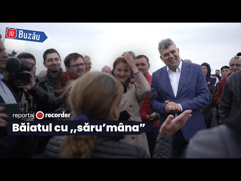 Băiatul cu „săru’mâna”. Campania mută a lui Marcel Ciolacu