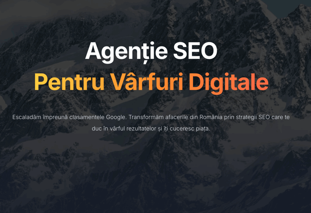 Agenție SEO