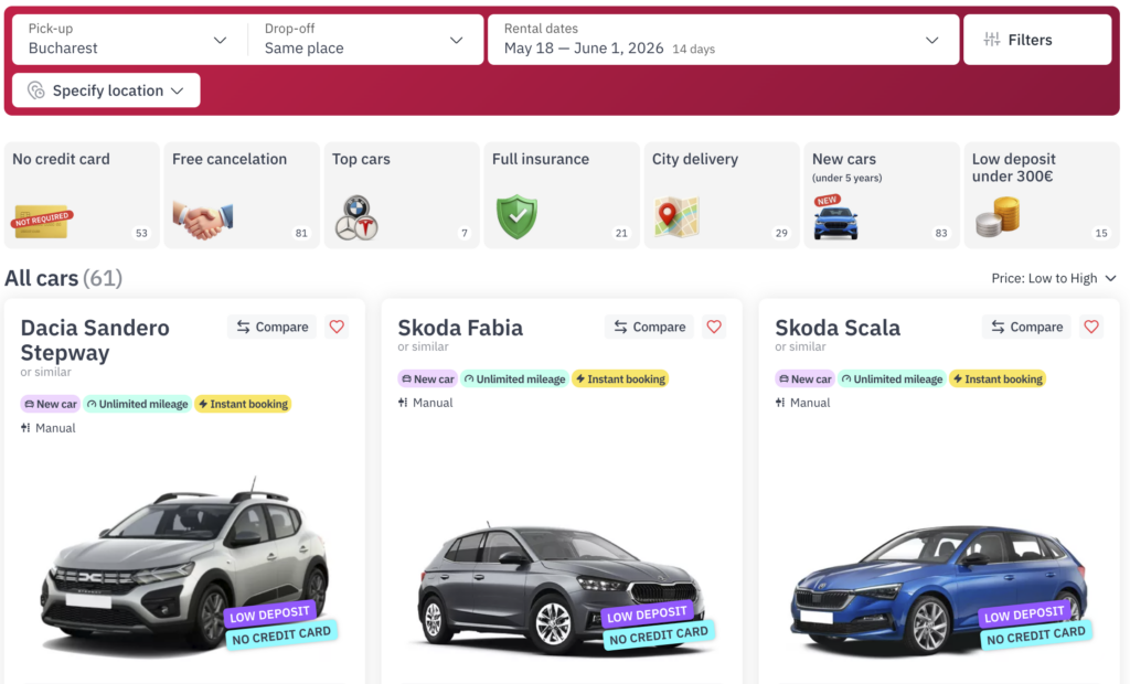 Can You Rent a Car in Bucharest with Cash? Rules and Tips