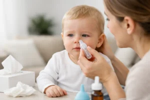 Mucișori bebeluș: ce fac acasă, corect