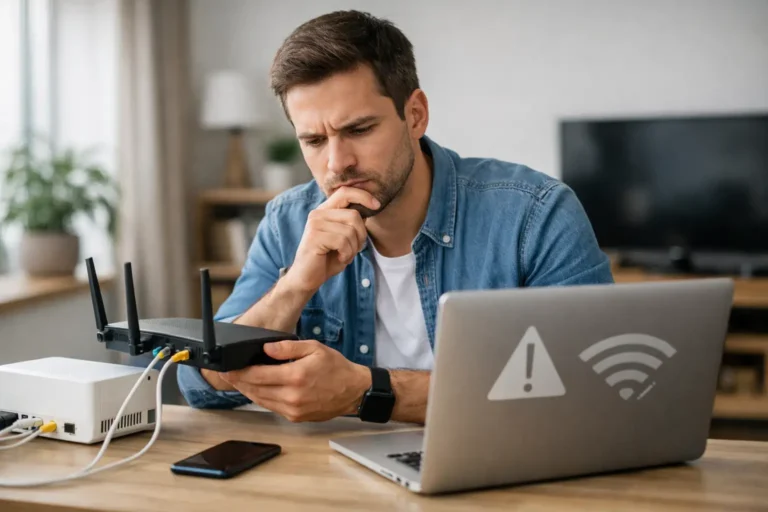 Nu merge internetul Digi? Ce verifici rapid